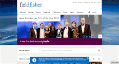 Desktop Screenshot of fieldfisher.com